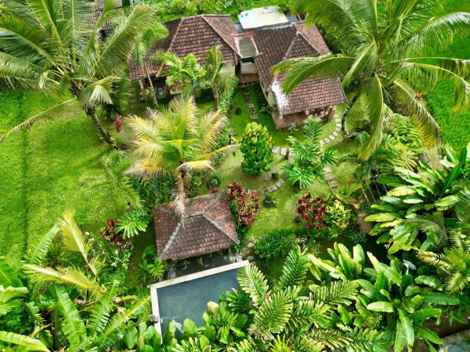 Dewa Jati Cottages Payangan Exterior foto